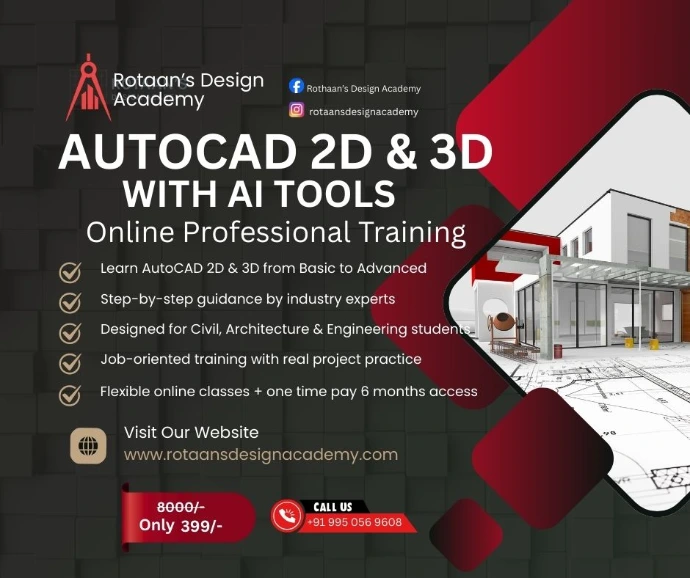AUTOCAD 2D & 3D WITH AI TOOLS
